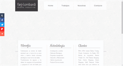 Desktop Screenshot of farjilombardi.com